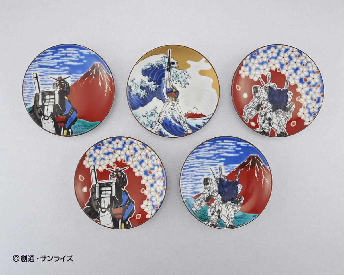 ガンダム×日本の伝統工芸。バンダイが葛飾北斎をモチーフにした