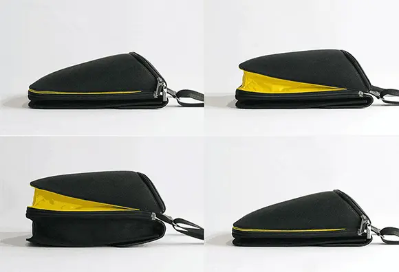 新発想 マグネットで容量 形が自在に変わる折りたたみ式ビジネスバッグ Triangle Bag がかなり優秀 リュック ショルダー ハンドの3way 男の隠れ家デジタル