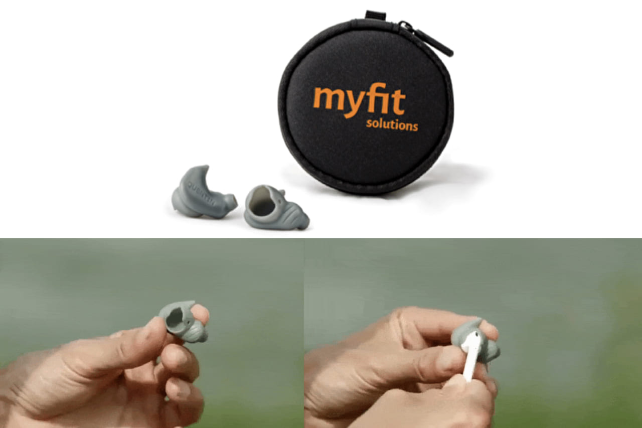 16671たった5分でオーダーメイド完了！手持ちのイヤホンが自分の耳に完全フィットするイヤーチップ「myfit solutions」