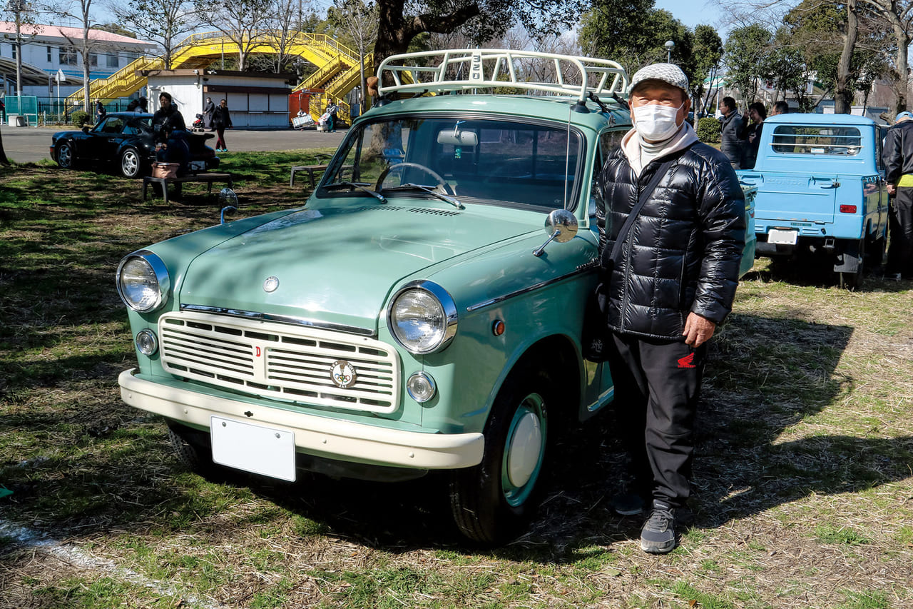 20513いまだに壊れ知らず。ダットサンを愛し続けて約40年「日産ダットサン320ピックアップ」（1964／日本）｜わたしが クラシックカーに乗り続ける、その理由。
