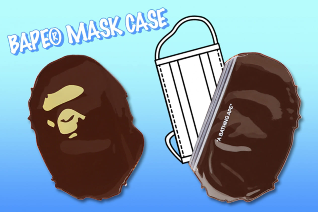 19562どうせ選ぶなら「APE®」のマスクケース。マスクが必需品となる生活で手にしたい BAPE®アイコンのマスクケースが登場
