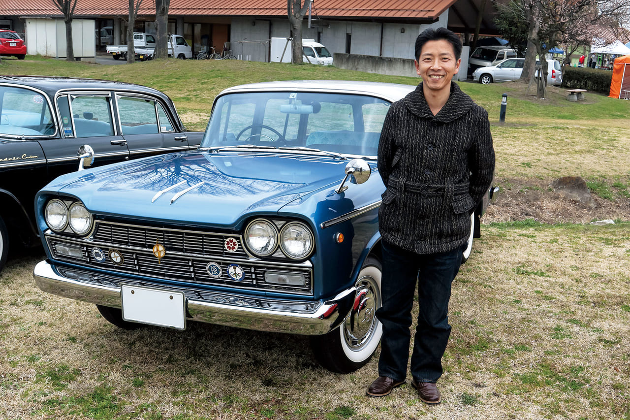 クルマ遍歴は高校時代に憧れたセドリックと一緒に 日産 セドリックエステートワゴン 1965 日本 わたしが クラシックカーに乗り続ける その理由 男の隠れ家デジタル