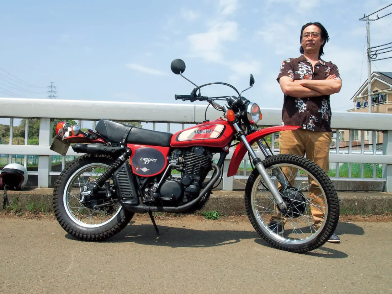 元祖4スト・トレールのクラシックバイク「ヤマハ XT500」