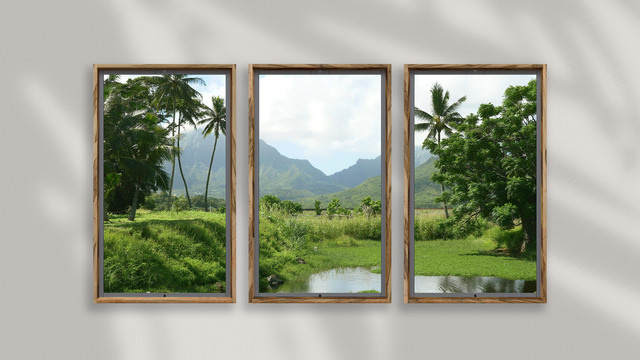 毎日が絶景三昧 窓 から見える景色が自在に選べるスマート窓 Atmoph Window 2 男の隠れ家デジタル