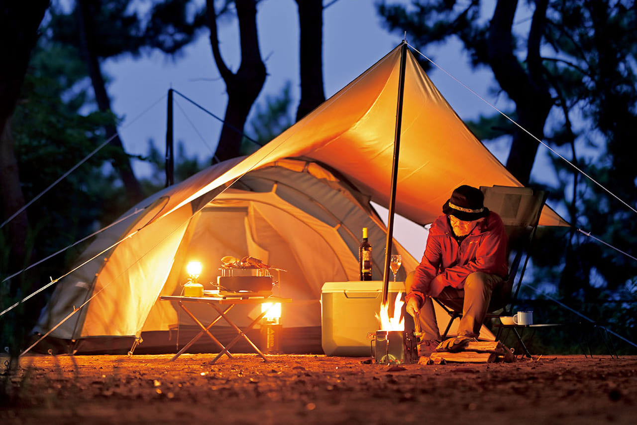 29511Seafood BBQ Camp〜旬の味覚を存分に味わう炭火の香り漂う秋夜。｜はじめませんか？ソロキャンプ