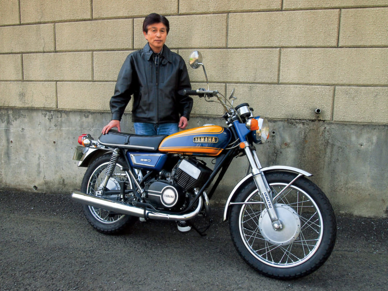 Rdやrzの源流となった2スト250ccスポーツ Yamaha Dx250 1971 日本 男を虜にするクラシックバイク 男の隠れ家デジタル