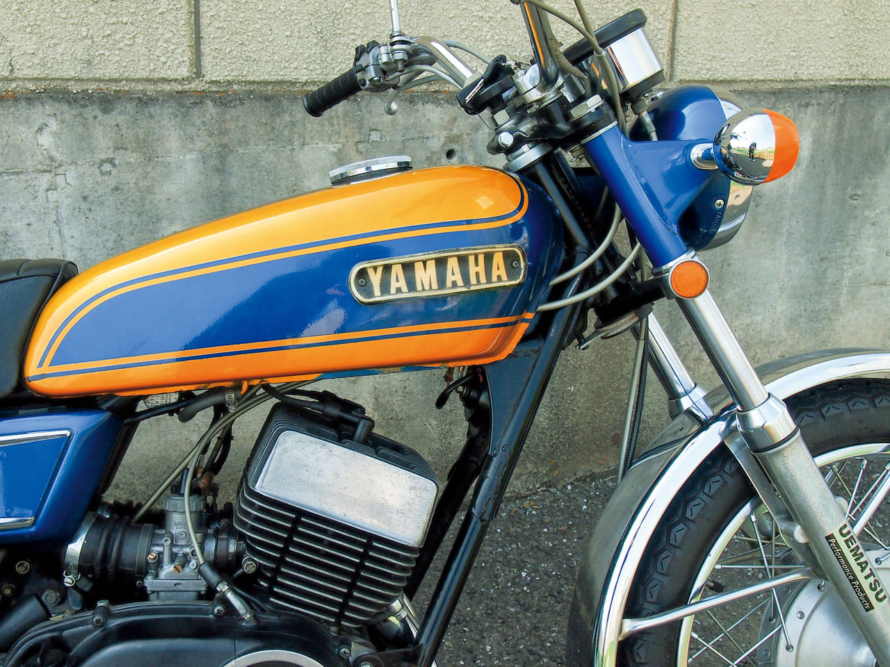 28551RDやRZの源流となった2スト250ccスポーツ「YAMAHA DX250」（1971／日本）｜男を虜にするクラシックバイク