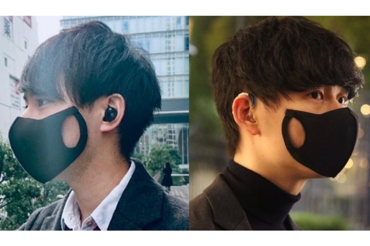 34585マスクは耳にかけず頬骨で受け止める時代に―超前衛的な新感覚マスク「JIYUDA THE FACE MASK」が耳フレンドリー
