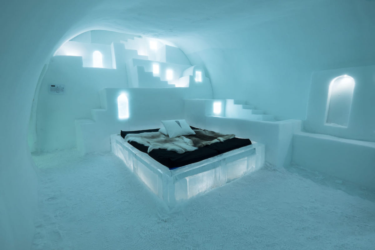 35204【世界一クール！（文字通り）】100％氷でできたスウェーデンのアイスホテル＆BARが完全に異世界