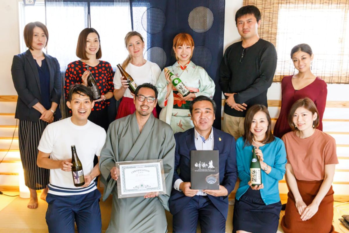 35274日本酒飲みながら英会話を学べる日本国内唯一 「国際唎酒師英会話プログラム」