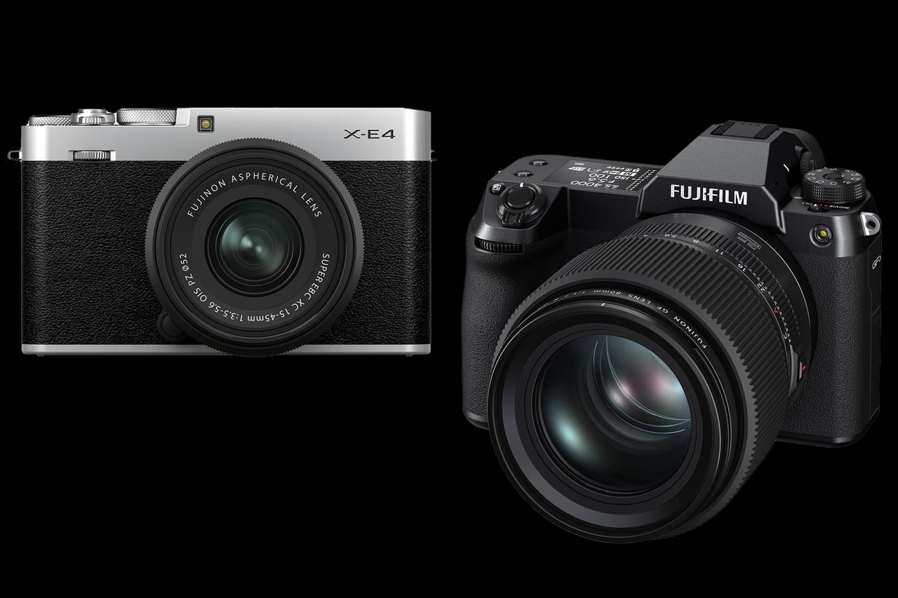37930FUJIFILMから待望の新作カメラ2種が登場！Xシリーズ新作「X-E4」と、異次元の高画質を実現する「GFX100S」どちらも魅力溢れる最新デジカメ