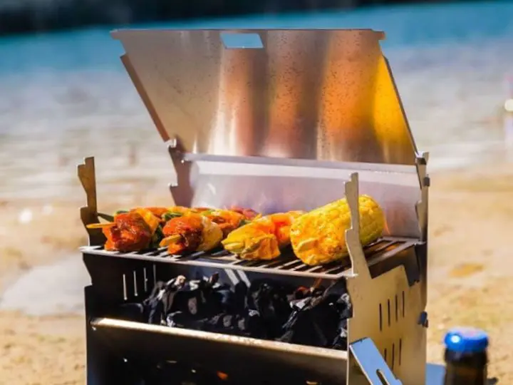 収納たったの2.5㎝！コンパクトなBBQコンロ「FENNEK Grill」発売