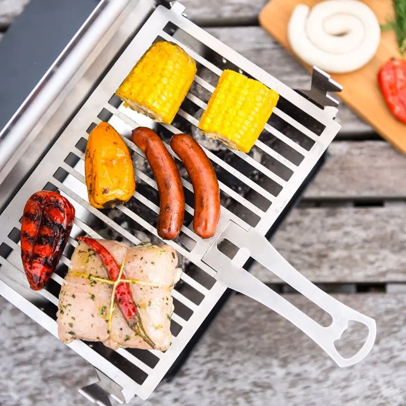 収納たったの2.5㎝！コンパクトなBBQコンロ「FENNEK Grill」発売