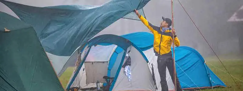雨キャンプの楽しみ方 焚き火の仕方 テント設営方法や必需品も紹介 男の隠れ家デジタル