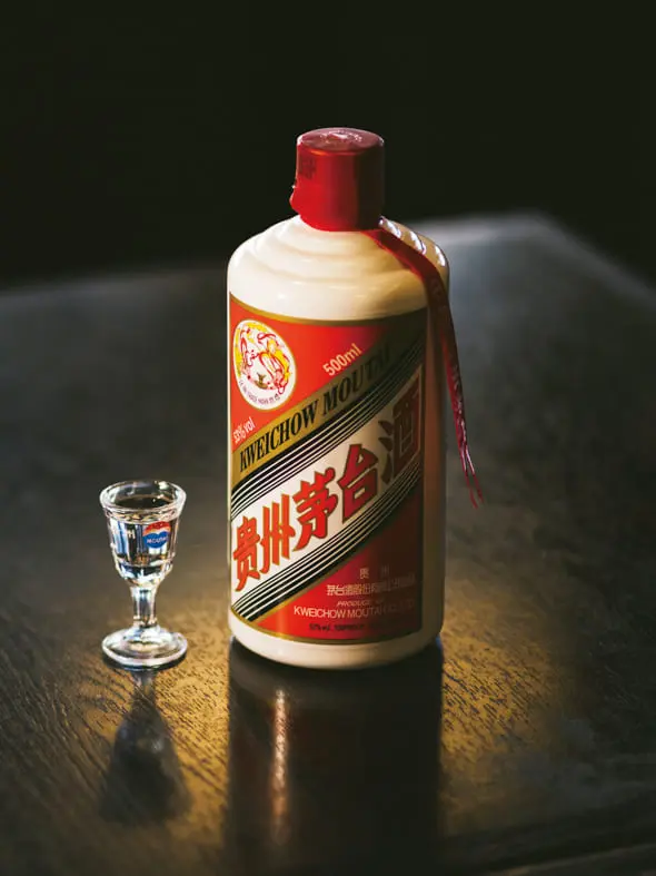 お酒貴州茅台酒 バイジュウ MOUTAI 53度 500ml(100ml×5) 白酒 - その他