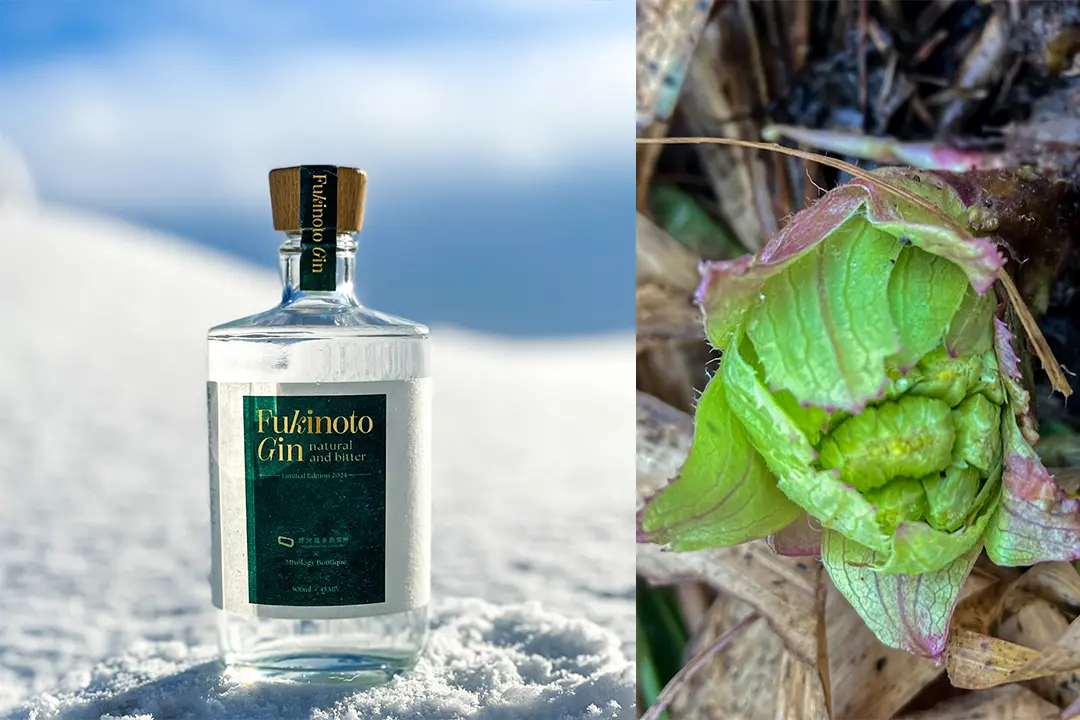 春の息吹を閉じ込めた限定ジン「Fukinoto Gin Natural and Bitter