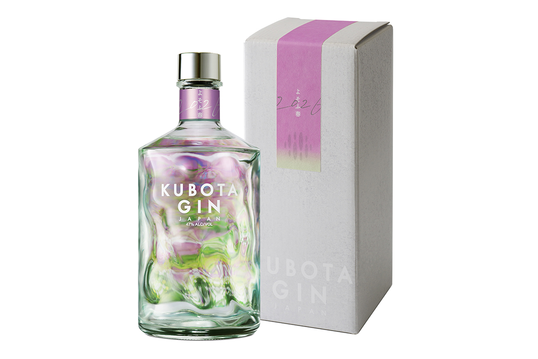107187春の里山を感じる限定蒸留酒「ＫＵＢＯＴＡ ＧＩＮ よそふ春」発売